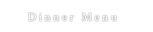 dinner menu